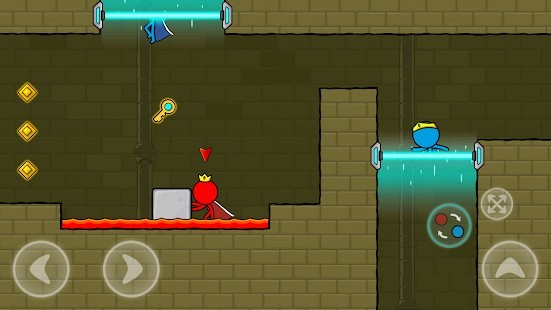 Red and Blue Stickman Animation Parkour Mega Hileli MOD APK [v1.2.2] 3