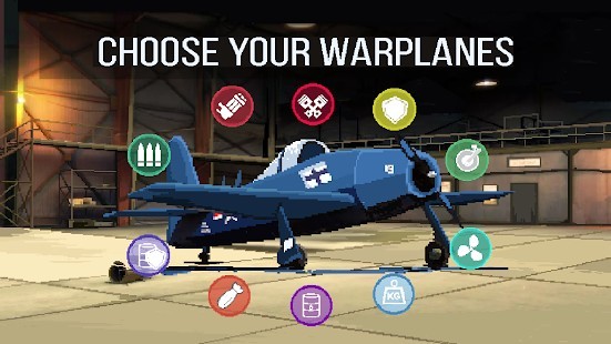 Warplanes 1944 WW2 War Flight Para Hileli MOD APK [v1.1] 4