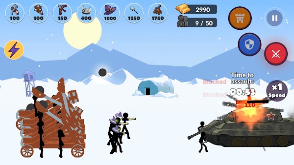 Stickman History Battle Para Hileli MOD APK [v2.0] 5