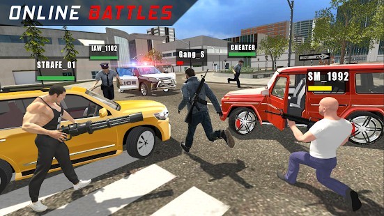 Police vs Gangsters 4x4 Offroad Para Hileli MOD APK [v1.1.1] 6