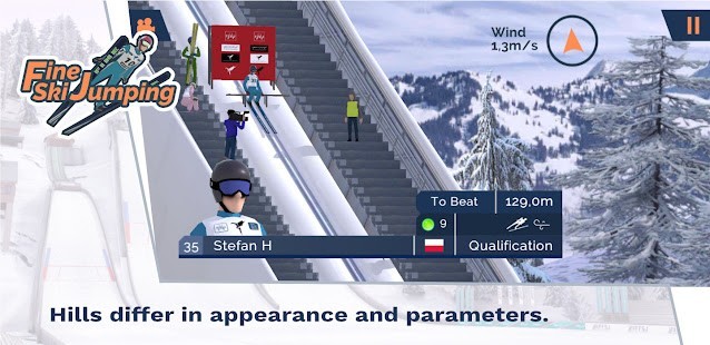 Fine Ski Jumping Para Hileli MOD APK [v0.7795] 3