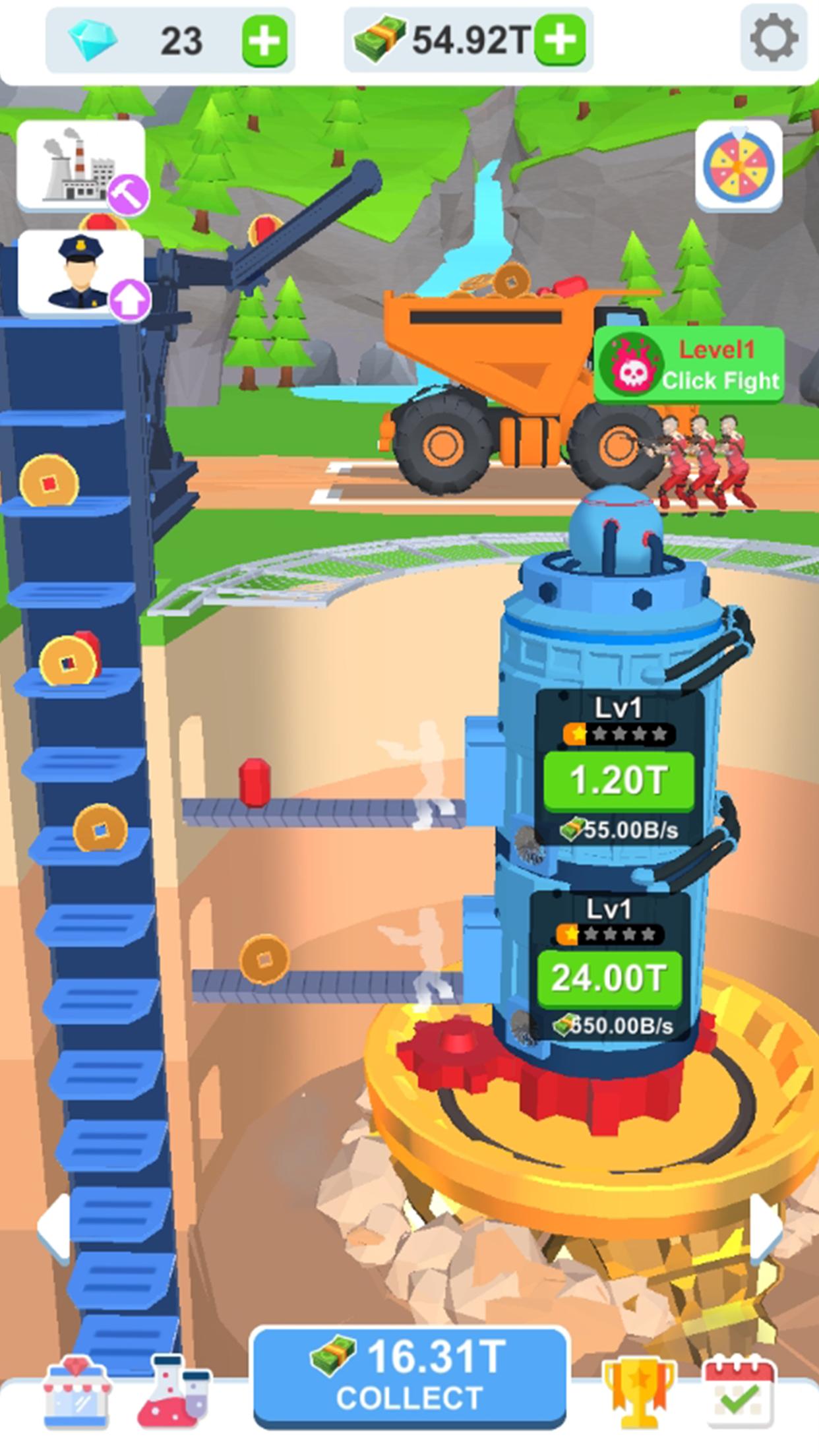 Idle Dig Factory Para Hileli MOD APK [v1.6.6] 5