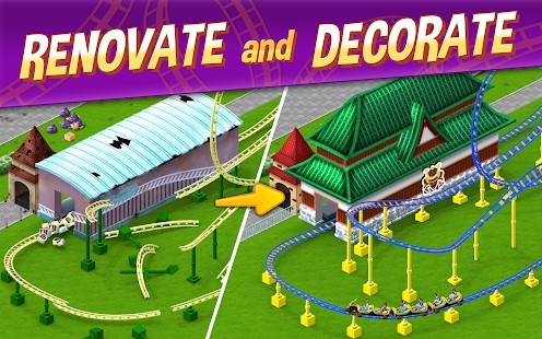 RollerCoaster Tycoon Story Para Hileli MOD APK [v1.5.5682] 6