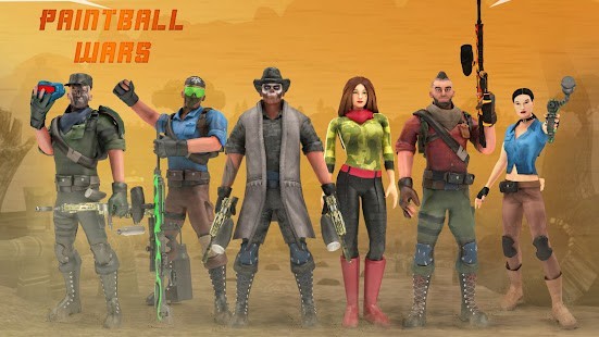 Paintball Atış oyunu 3D Mega Hileli MOD APK [v8.5] 5