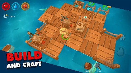 Epic Raft Para Hileli MOD APK [v1.0.16] 5