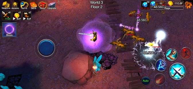 Dungeon Clash 3D Para Hileli MOD APK [v2.1.32] 6