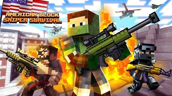 American Block Sniper Survival Para Hileli MOD APK [v1.111] 5