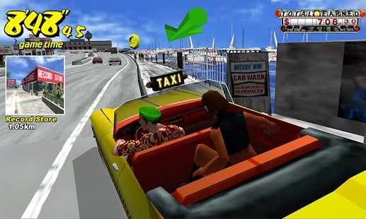 Crazy Taxi Classic Reklamsız MOD APK [v4.7] 5