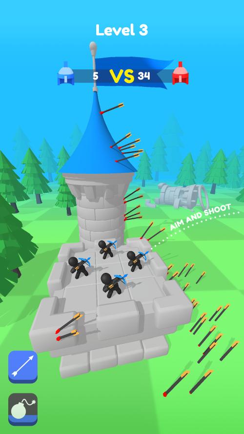 Merge Archers Kahraman Hileli MOD APK [v1.0.0] 6