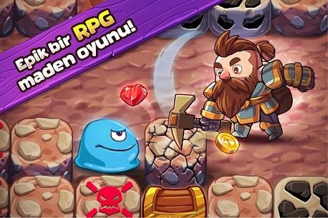 Mine Quest 2 Madencilik Oyunu Para Hileli MOD APK [v2.2.21] 4