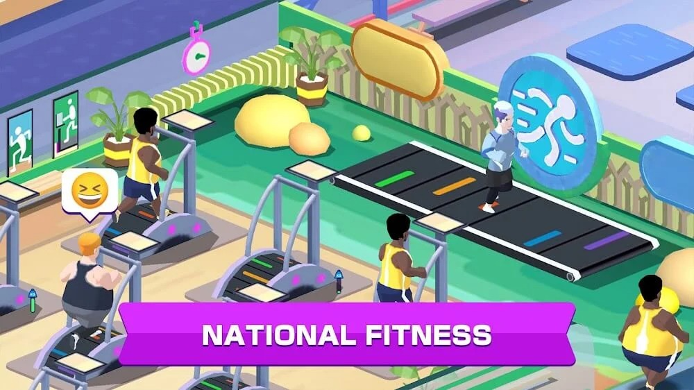 Fitness Club Tycoon Para Hileli MOD APK [v1.1000.141] 5