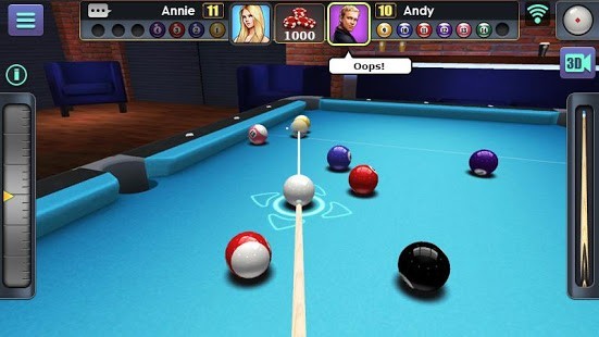 3D Bilardo Çizgi Hileli MOD APK [v2.2.3.4] 6