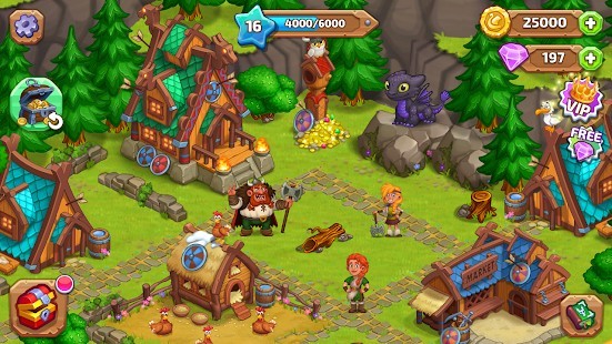 Vikings and Dragon Island Farm Para Hileli MOD APK [v1.43] 6