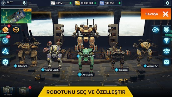 War Robots Mermi Hileli MOD APK [v8.8.10] 2