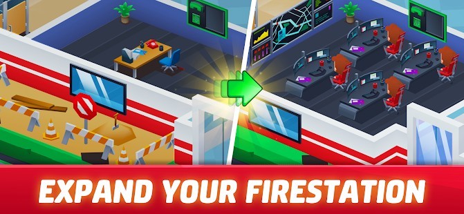 Idle Firefighter Empire Tycoon Para Hileli MOD APK [v1.37.2] 3