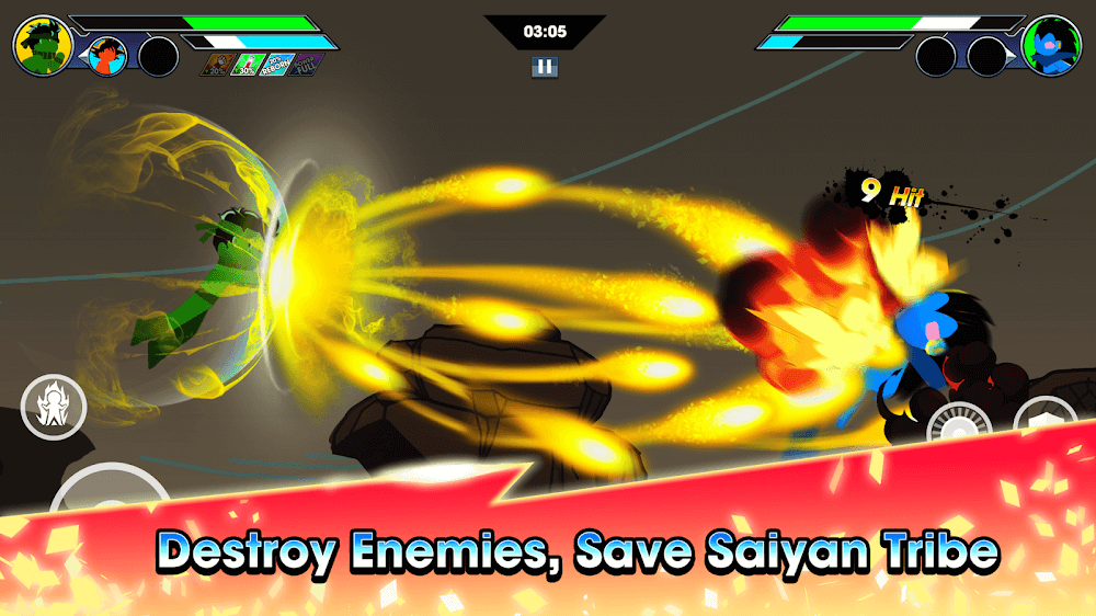 Battle Stick Warriors Legend Para Hileli MOD APK [v6.6] 4