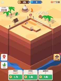 Idle Digging Tycoon Para Hileli MOD APK [v1.7.4] 1