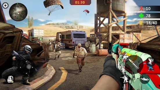 Zombie 3D Gun Shooter Mega Hileli MOD APK [v1.3.0] 1