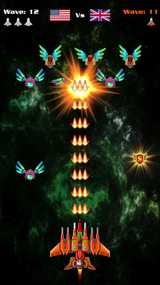 Galaxy Attack Alien Shooter Para Hileli MOD APK [v42.6] 3