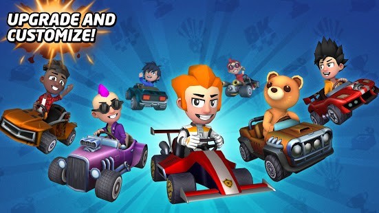 Boom Karts - Multiplayer Kart Racing Araba Hileli MOD APK [v1.17.1] 4