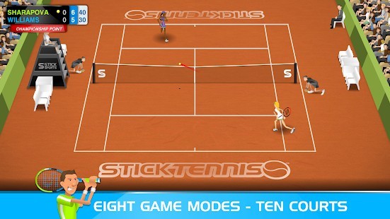 Stick Tennis Raket Hileli MOD APK [v2.9.6] 4