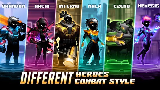 Cyber Fighters Para Hileli MOD APK [v1.11.62] 6