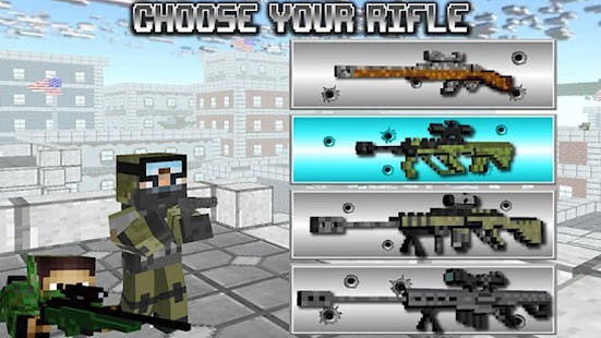 American Block Sniper Survival Para Hileli MOD APK [v1.111] 6