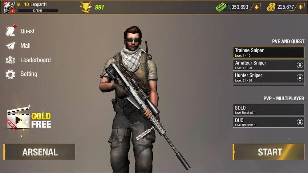 Sniper Warrior Mega Hileli MOD APK [v0.0.3] 3