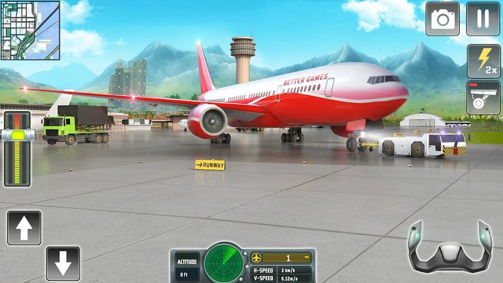 Flight Simulator - Uçuş Simülatörü Para Hileli MOD APK [v2.2] 4