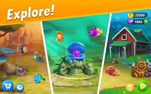 Fishdom Elmas Para Hileli MOD APK [v7.33.0] 4